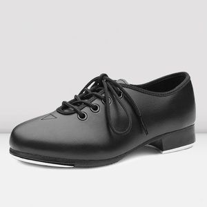 Bloch Technotap Ladies Black Leather Tap Shoes Size 8N